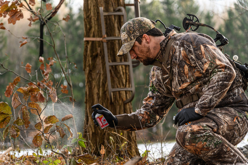 AppleMasking1 Common Sense with Cover Scents | Deer & Deer Hunting
