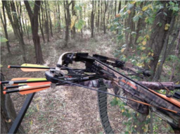 CROSSBOW Use a shooting rail for stability 1 7 Tips You Should Know About Deer Hunting with a Crossbow