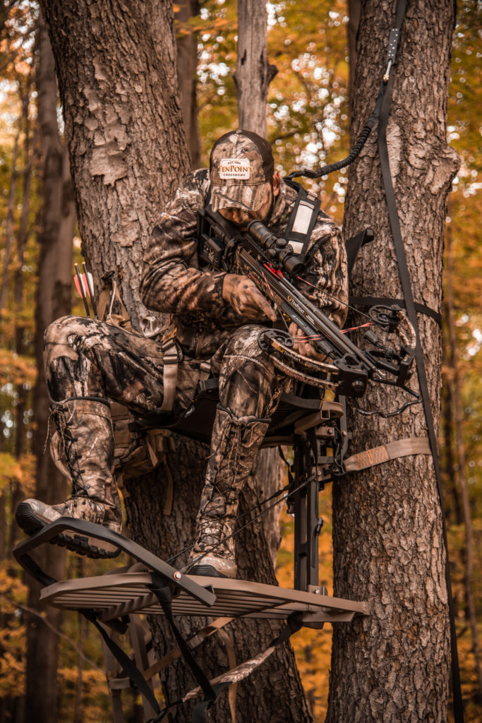 CROSSBOWS TenPoint Crossbows hunting funnels treestand autumn How to Hunt Deer Using Funnels and Pinch Points