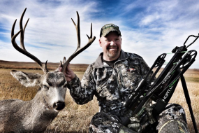 DDH Editor-in-Chief Dan Schmidt scored in Nebraska with the Horton crossbow on this great buck.