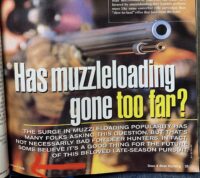 Do New Muzzleloaders and Crossbows Take Things Too Far?