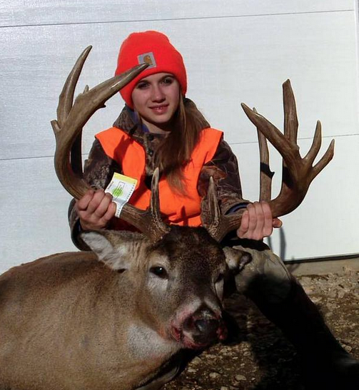 Check out this Iowa giant! What a buck!