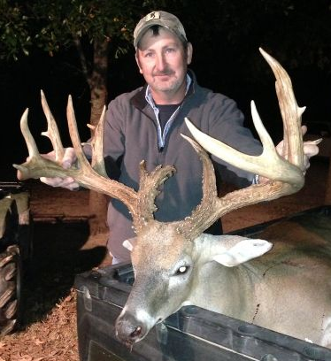 Jason Archer of Louisiana shot this 16-point during the primitive weapons season, a stunner buck that scored 223 inches and could rewrite the state record book. (Photo: Louisiana Sportsman Magazine/www.louisianasportsman.com)