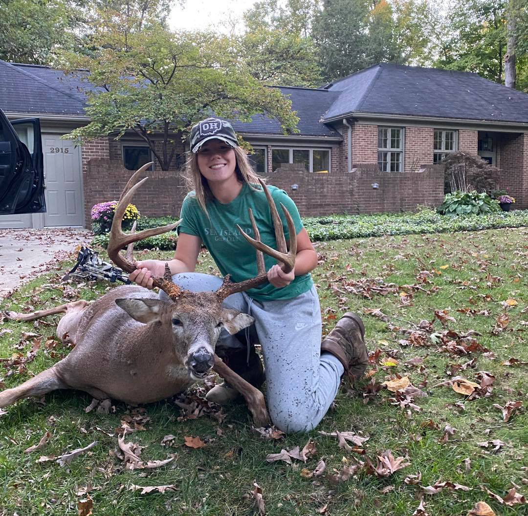 Lt. Governor Husted and his daughter Katie's first buck