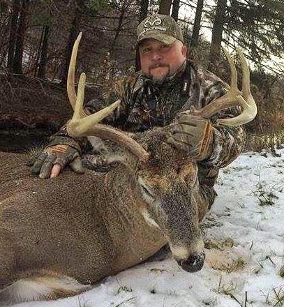 Ken McMullin killed this fantastic buck in New York. Salute!