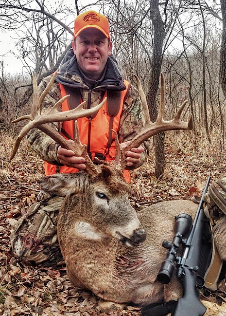 Kevin Van Dam of Michigan, a professional angler and four-time Bassmaster Classic champion, shot this awesome buck recently while hunting in Kansas. VanDam pursues big bucks during the bass tournament off-season and is on the Bass Pro Shops pro staff.