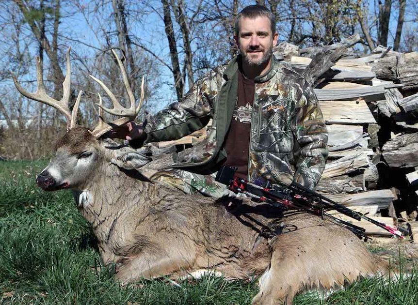 Rev Zeke Pipher of Nebraska with his great buck. He's a regular contributor to Deer & Deer Hunting, so look for him on the back page of each issue.