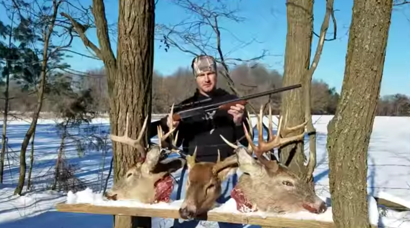 WATCH: Hunter Shoots 3 Bucks in Less Than 1 Minute | Deer & Deer 