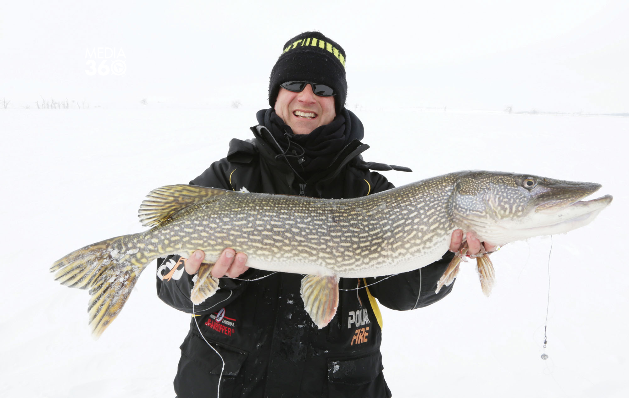 Tip Up Tactics For Early Ice Pike