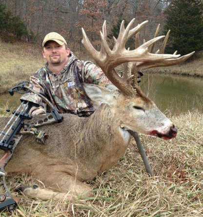 We're still looking for information on this astounding buck! Wow!