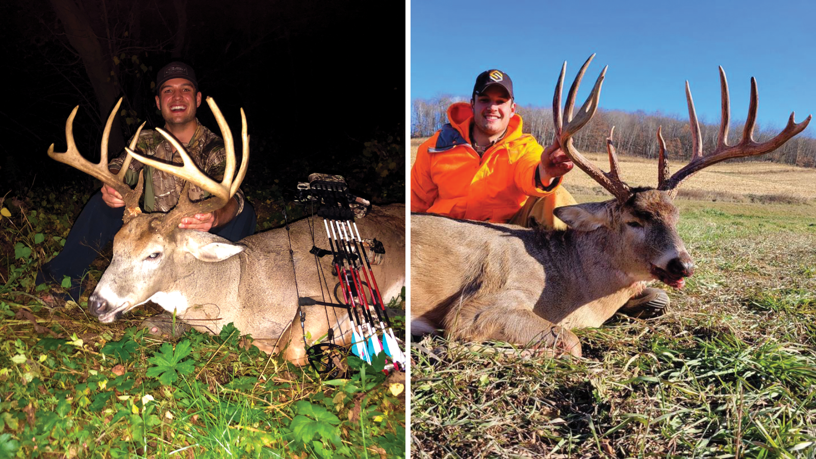 Wisconsin deer hunter meets friendly 8-point buck during hunt