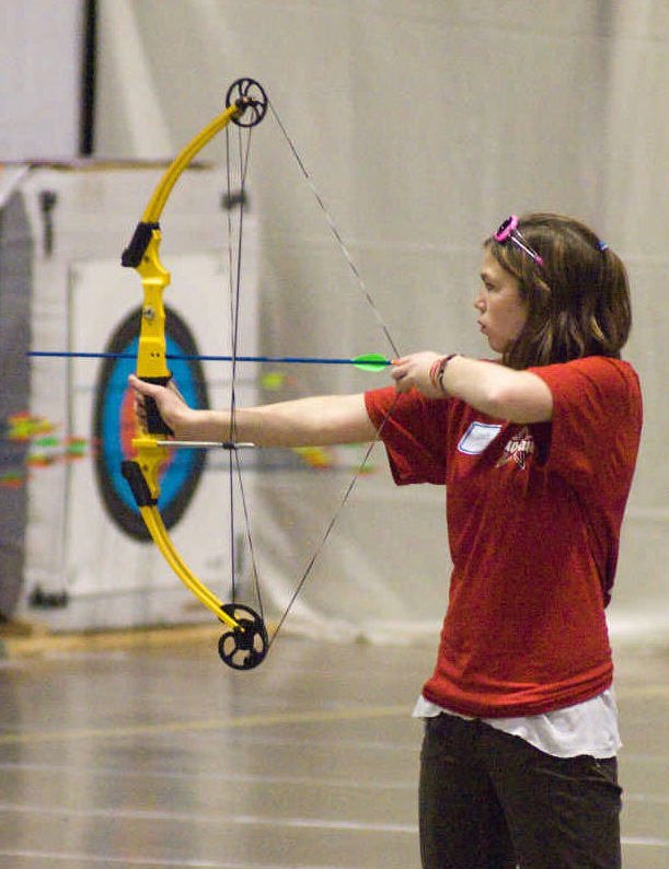 500 Students Compete in State Archery Tournament