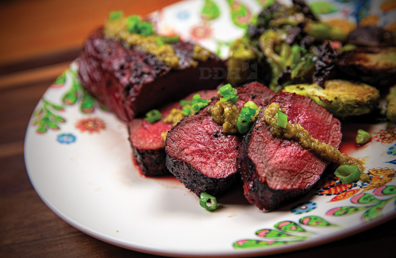 Seared Venison Backstrap - Beyond The Chicken Coop